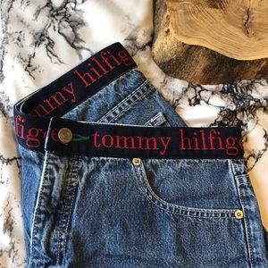 Vintage Tommy Hilfiger Shorts Spellout Waistband